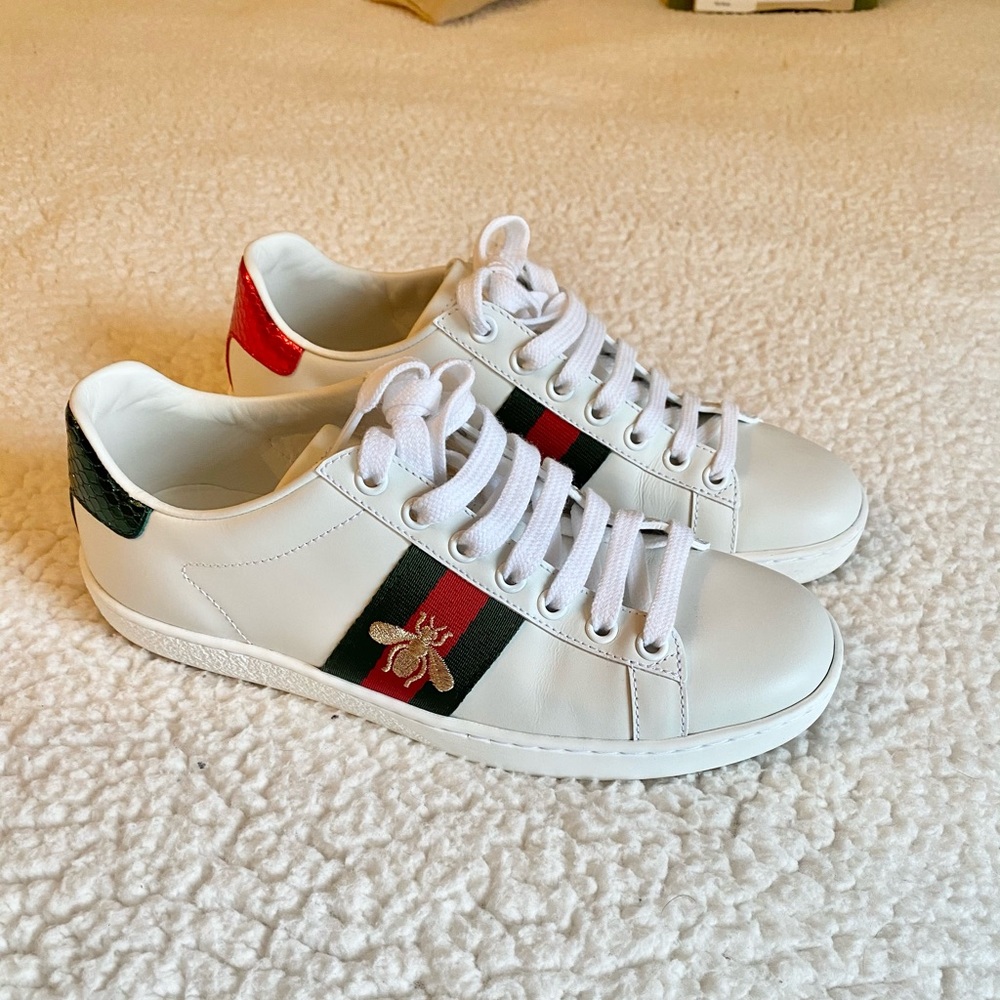 Women’s Ace Gucci Sneakers with Bee BRAND NEW